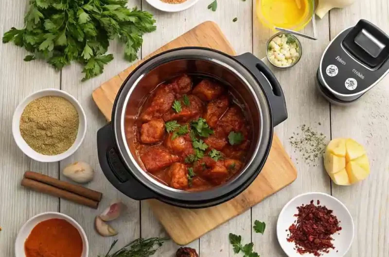 Instant Pot Chicken Vindaloo – Stunning, Quick & Spicy