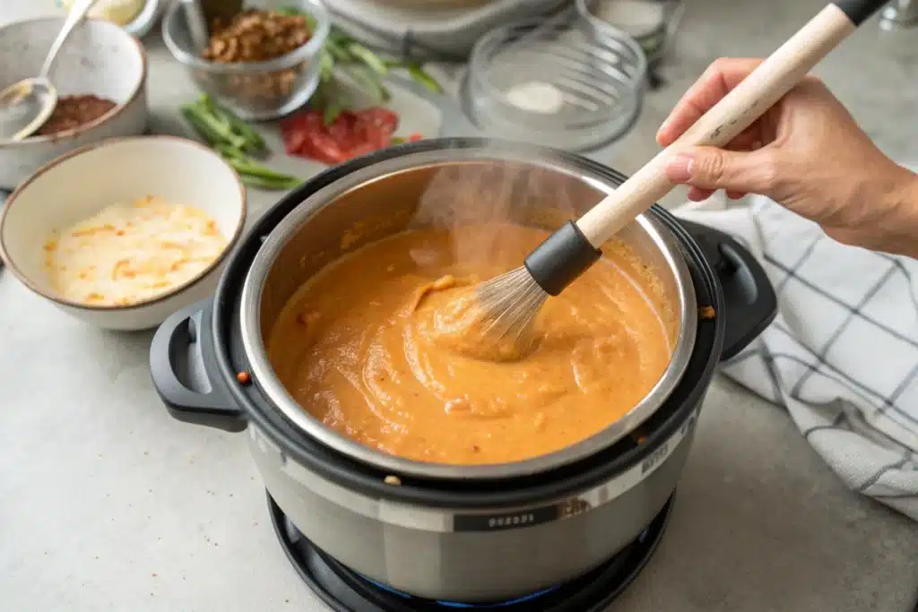 butter chicken sauce blending