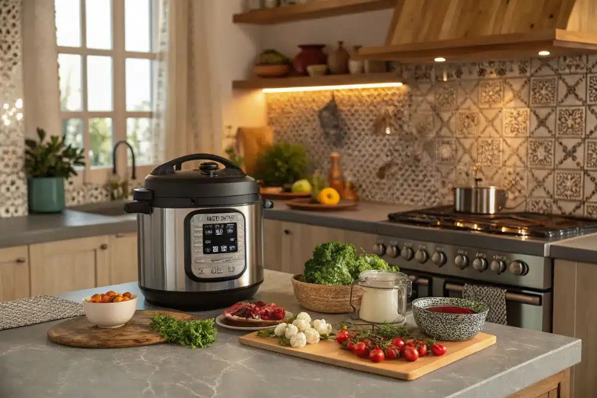 Instant Pot Duo on kitchen counter